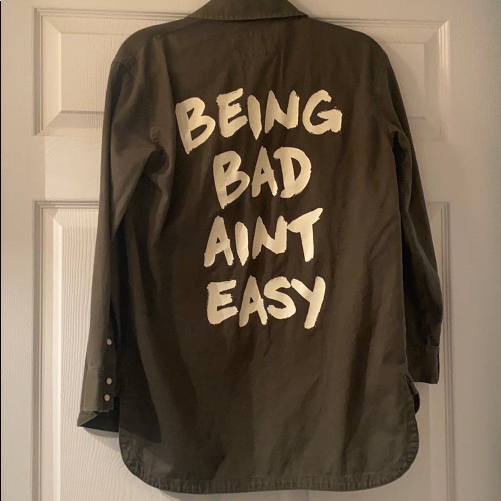 Jean Material Jacket - image 1